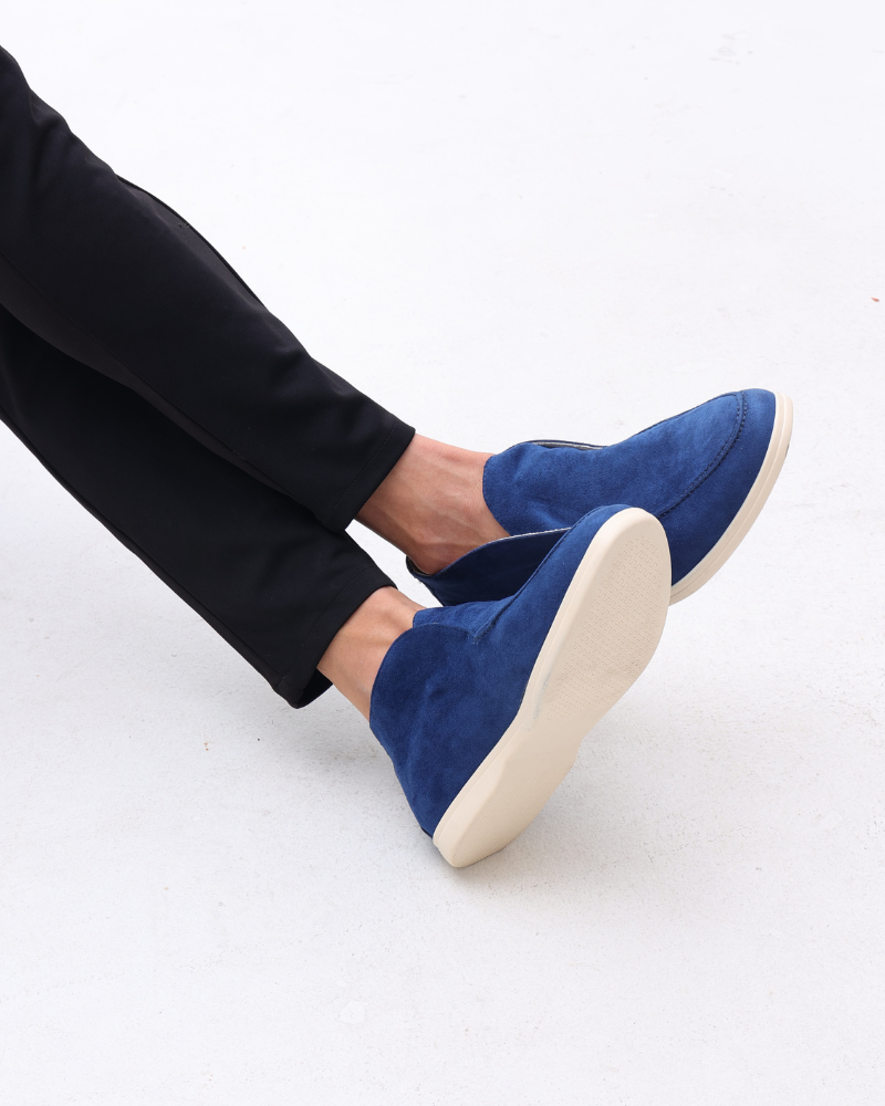 ValmontParis ™ | Mocassins hauts en daim