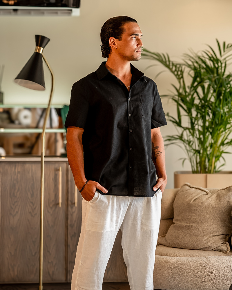ValmontParis ™ | Linen Shirt (Shortsleeve)