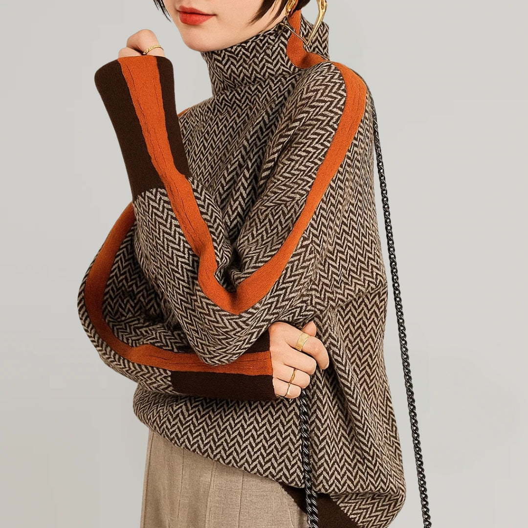 Martina | Pull Col Montant