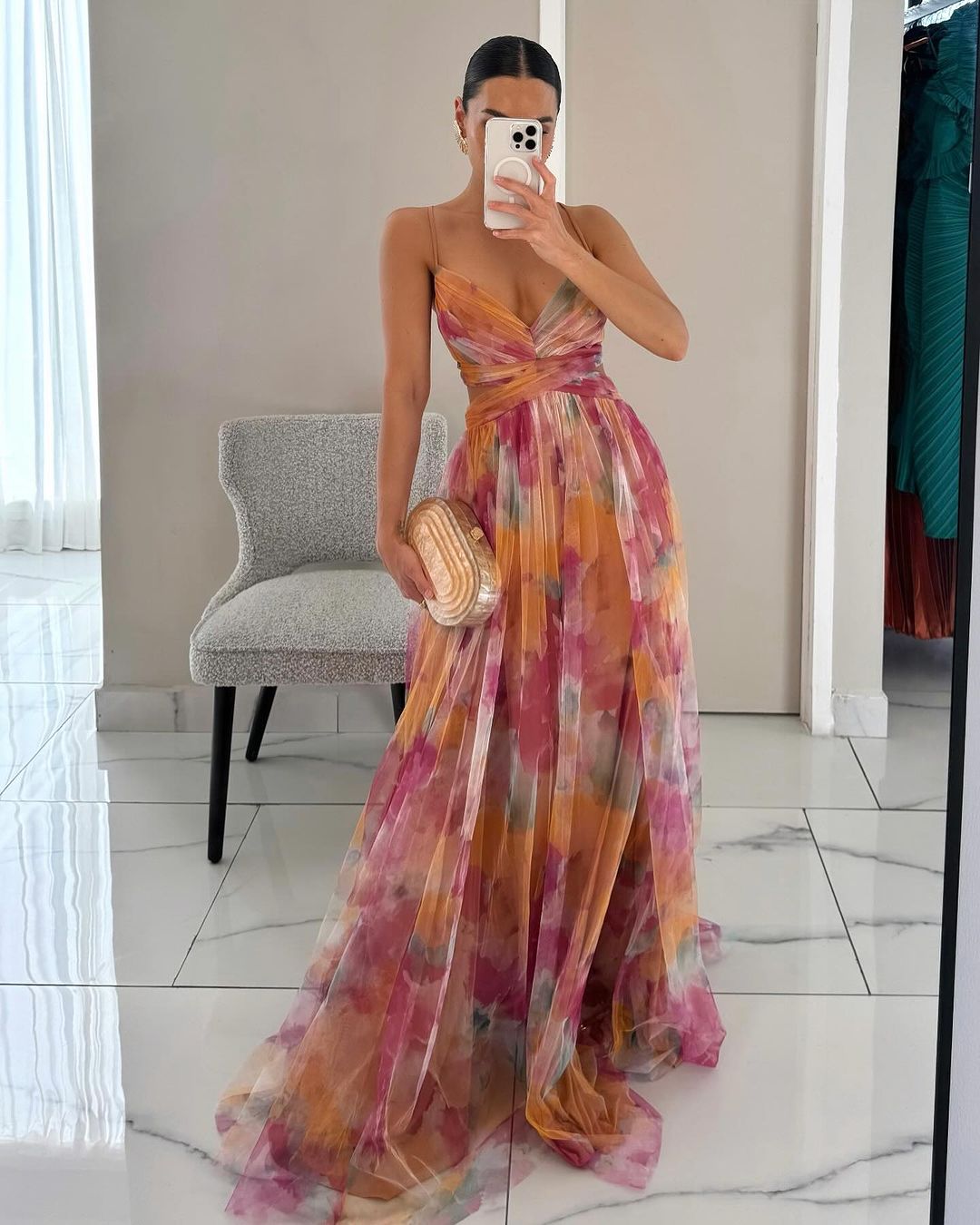 VALMONTPARIS | Robe Maxi Élégance Florale (ÉDITION LIMITÉE!)