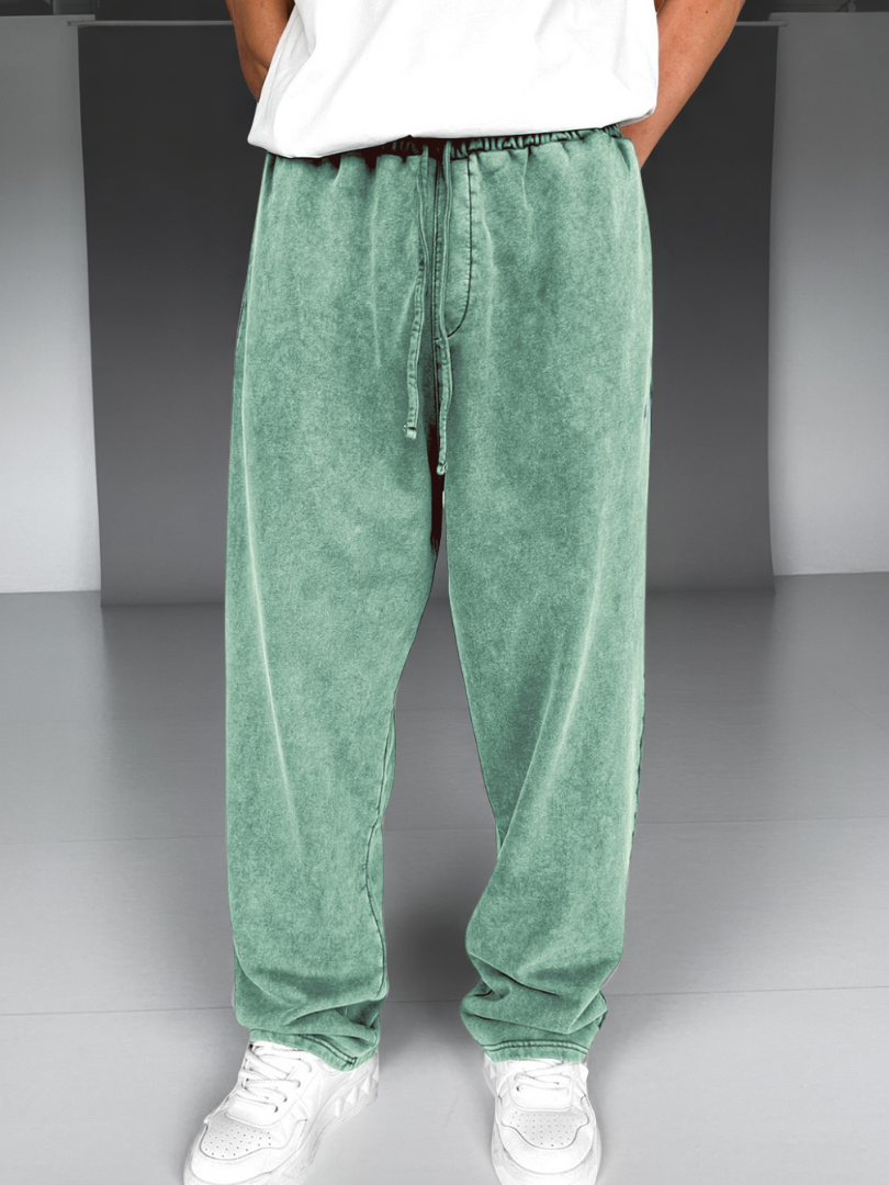 Valmont Paris™ | PANTALON DÉLAVÉ À CORDON