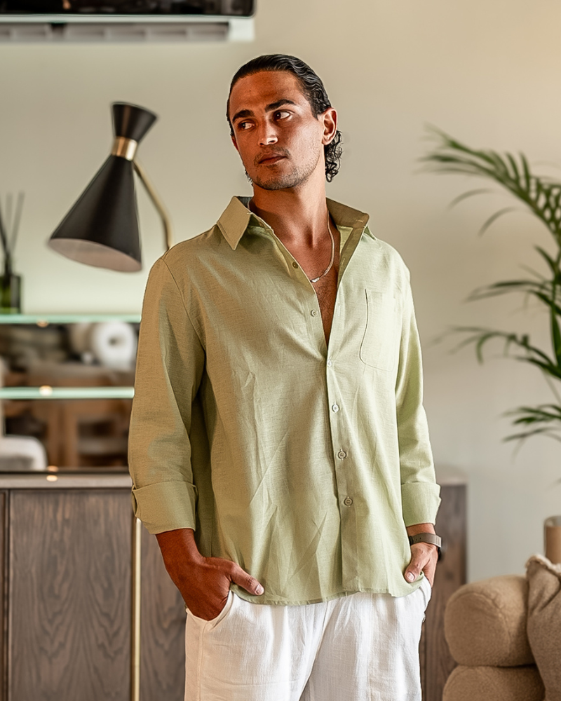 ValmontParis ™ | Chemise 100% lin