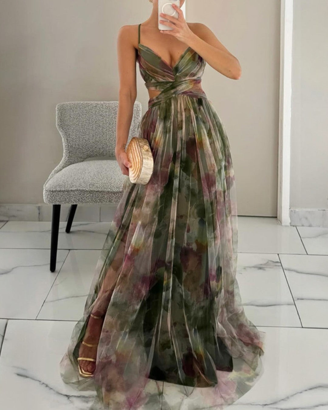 VALMONTPARIS | Robe Maxi Élégance Florale (ÉDITION LIMITÉE!)