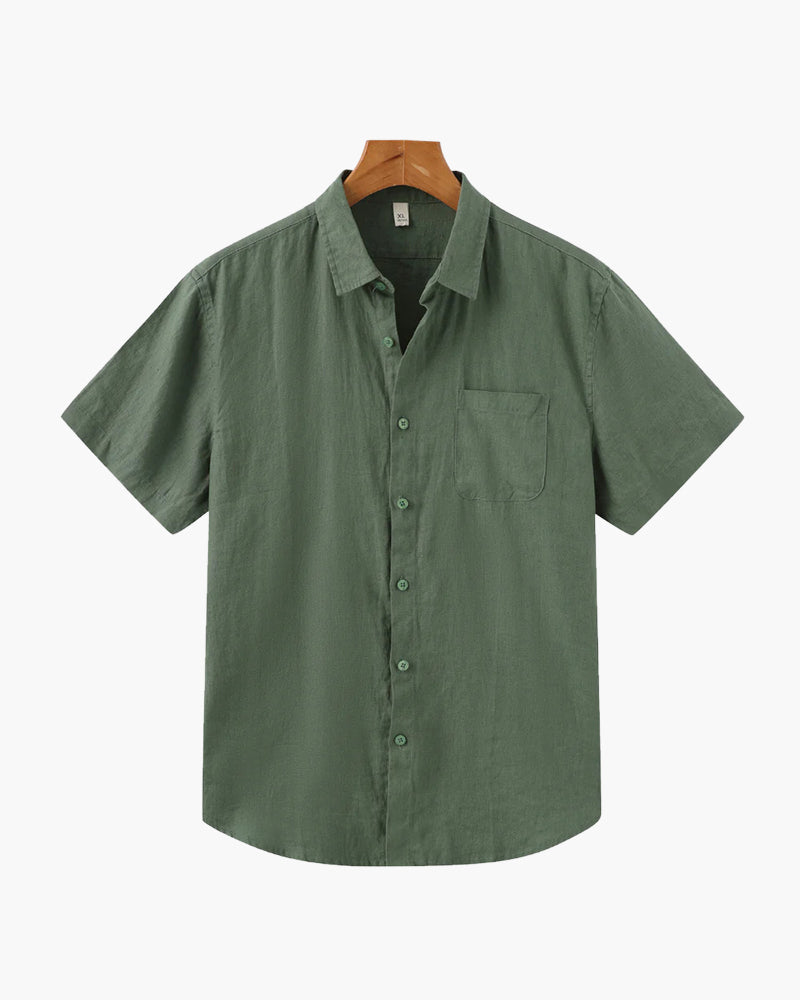 ValmontParis ™ | Linen Shirt (Shortsleeve)