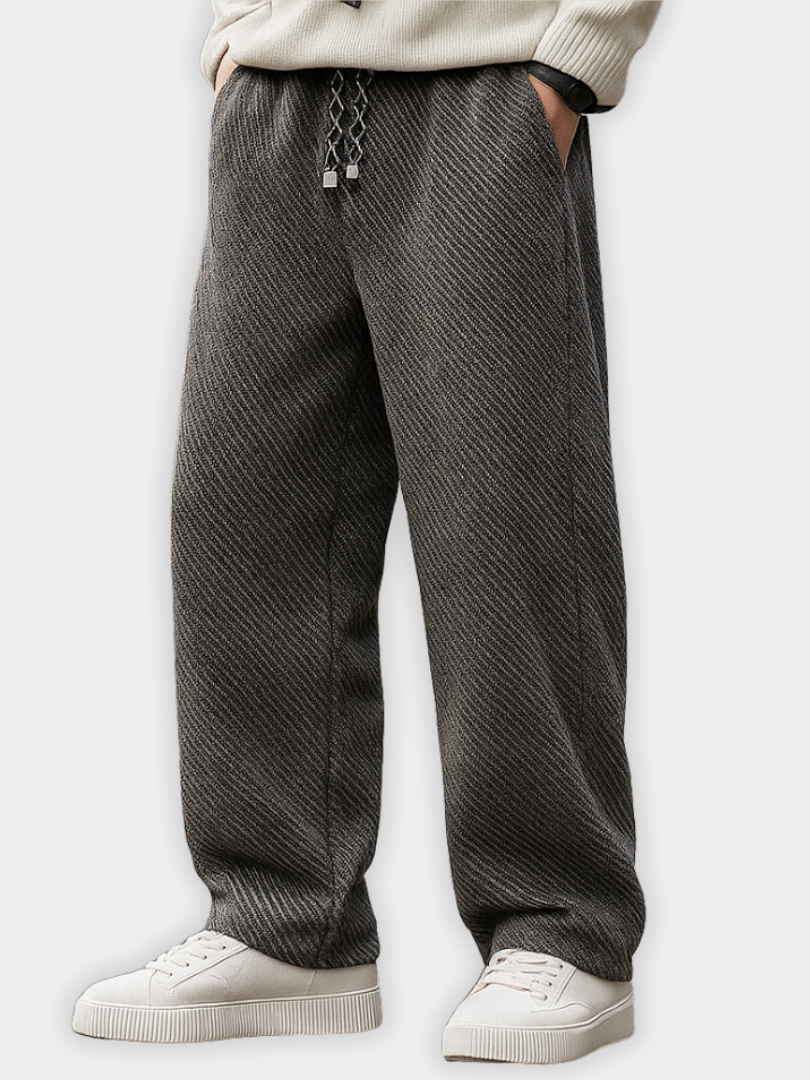 Valmont Paris™ | PANTALON TEXTURÉ À CORDON