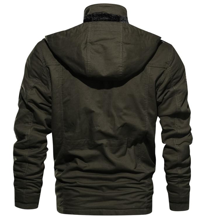 Valmont Paris™ | Hugo Veste Hiver Homme Sherpa Douce avec Capuche Amovible