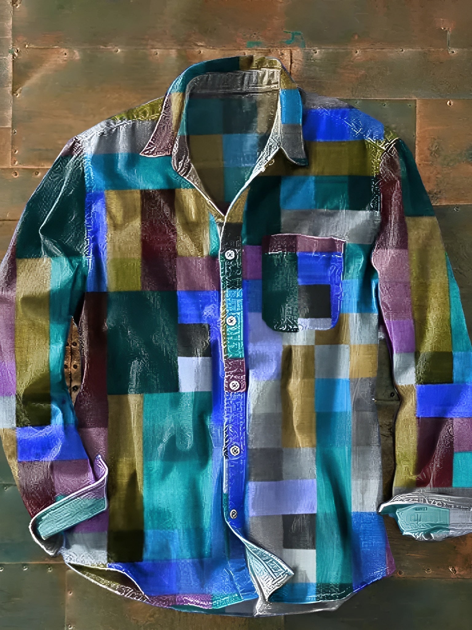 VALMONT PARIS™| CHEMISE MOSAÏQUE SIGNATURE