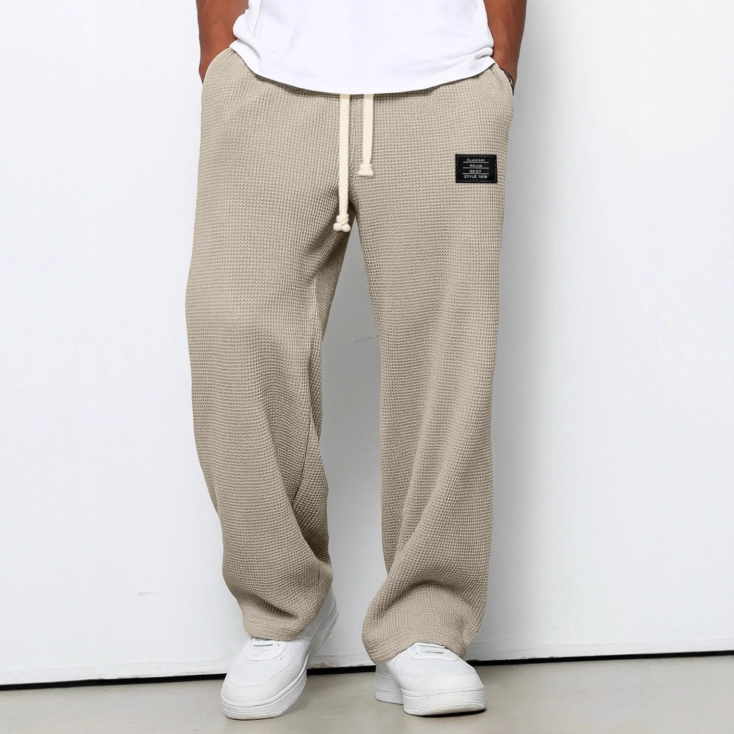 Nino | Pantalon Large Homme Confortable avec Taille Ajustable