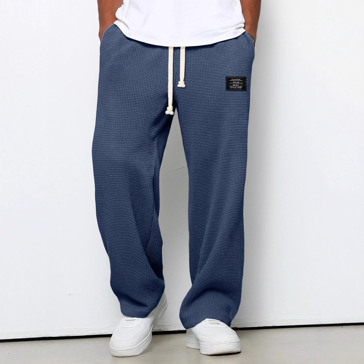 Nino | Pantalon Large Homme Confortable avec Taille Ajustable