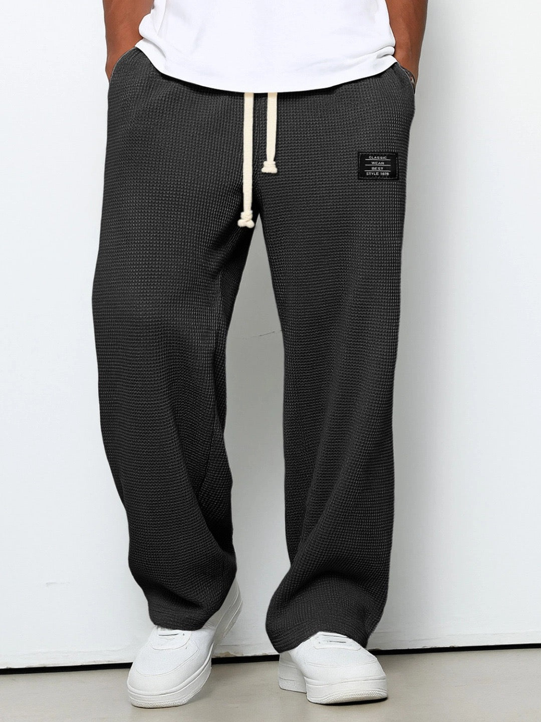 Nino | Pantalon Large Homme Confortable avec Taille Ajustable