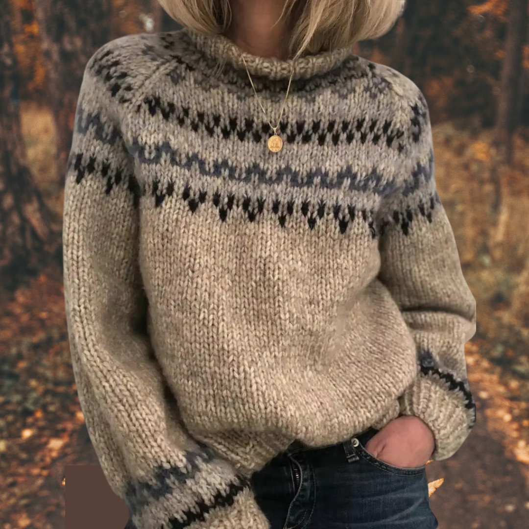 Astrid™ | Pull Nordique Femme