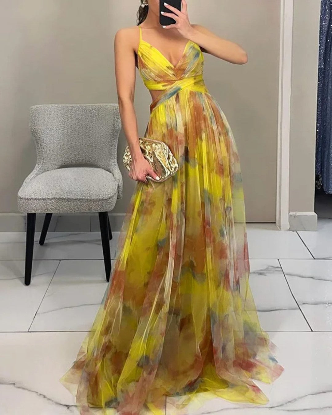 VALMONTPARIS | Robe Maxi Élégance Florale (ÉDITION LIMITÉE!)