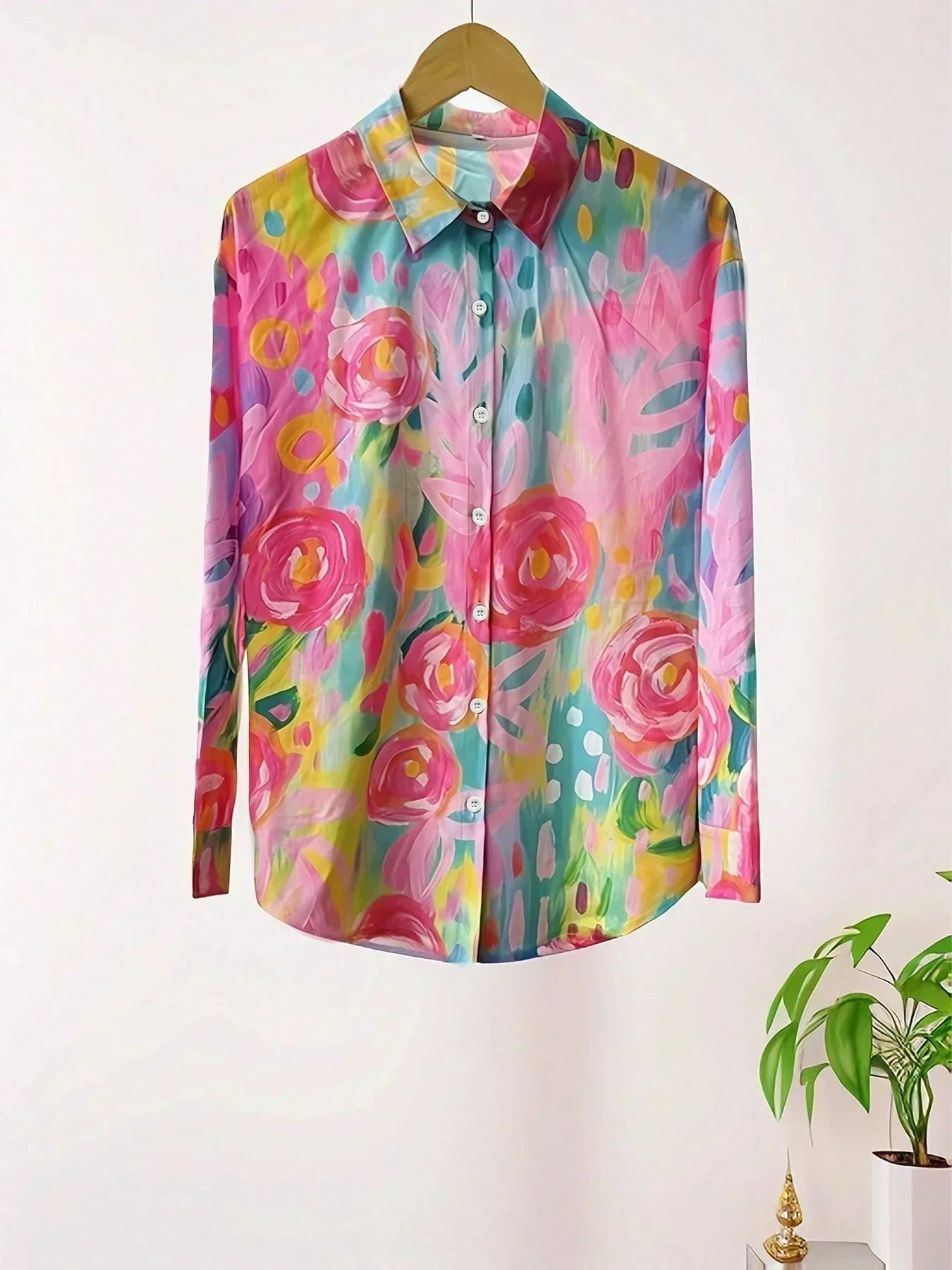 Astrid | Blouse à motifs colorés