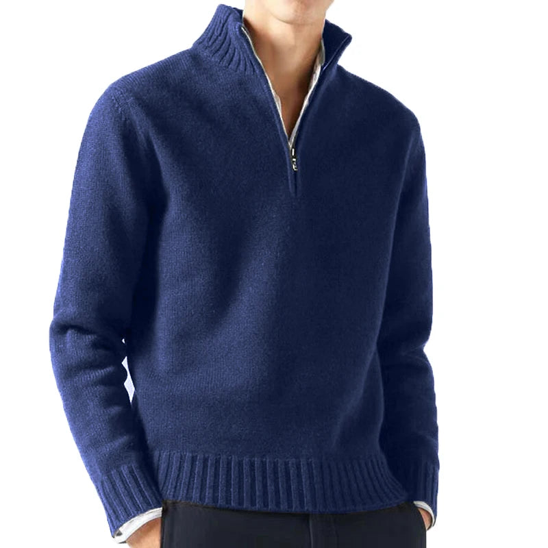 Automne hommes col roulé chandails tricots pulls couleur unie à manches longues pull mâle décontracté quotidien manteaux chauds