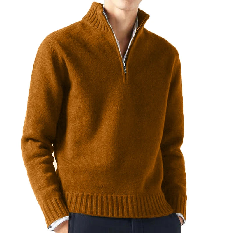 Automne hommes col roulé chandails tricots pulls couleur unie à manches longues pull mâle décontracté quotidien manteaux chauds
