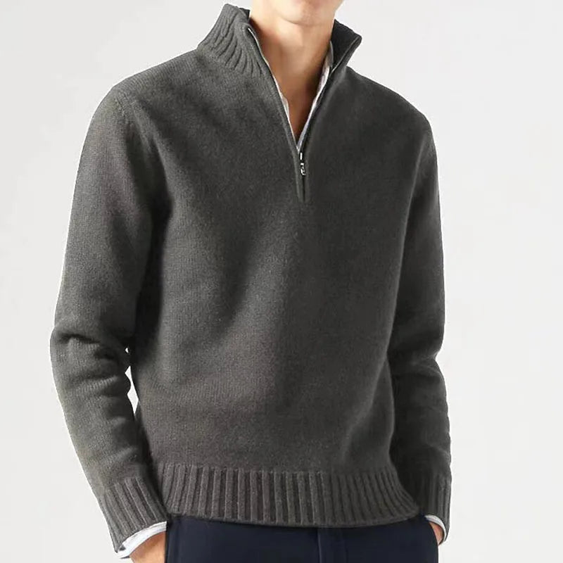Automne hommes col roulé chandails tricots pulls couleur unie à manches longues pull mâle décontracté quotidien manteaux chauds