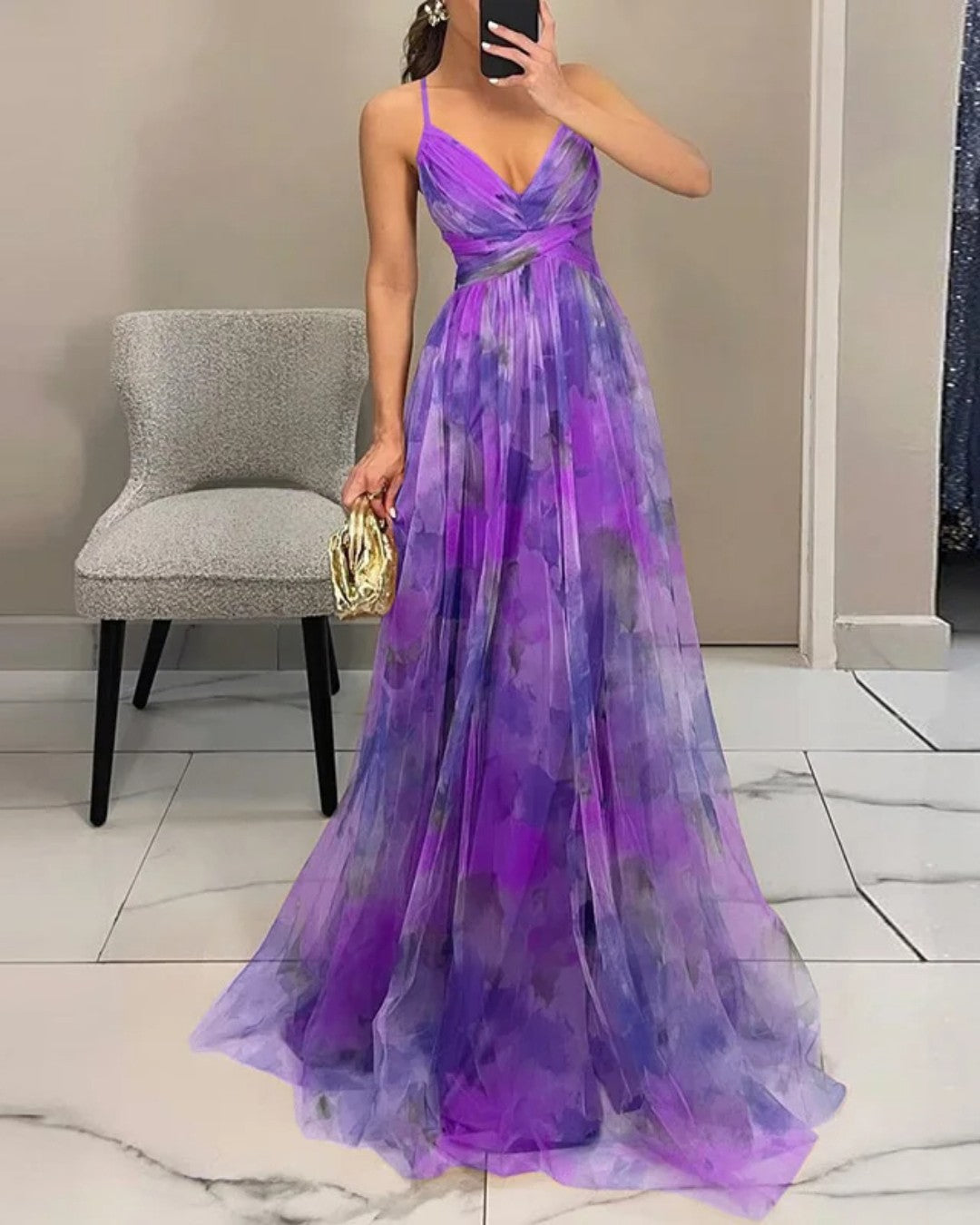 VALMONTPARIS | Robe Maxi Élégance Florale (ÉDITION LIMITÉE!)