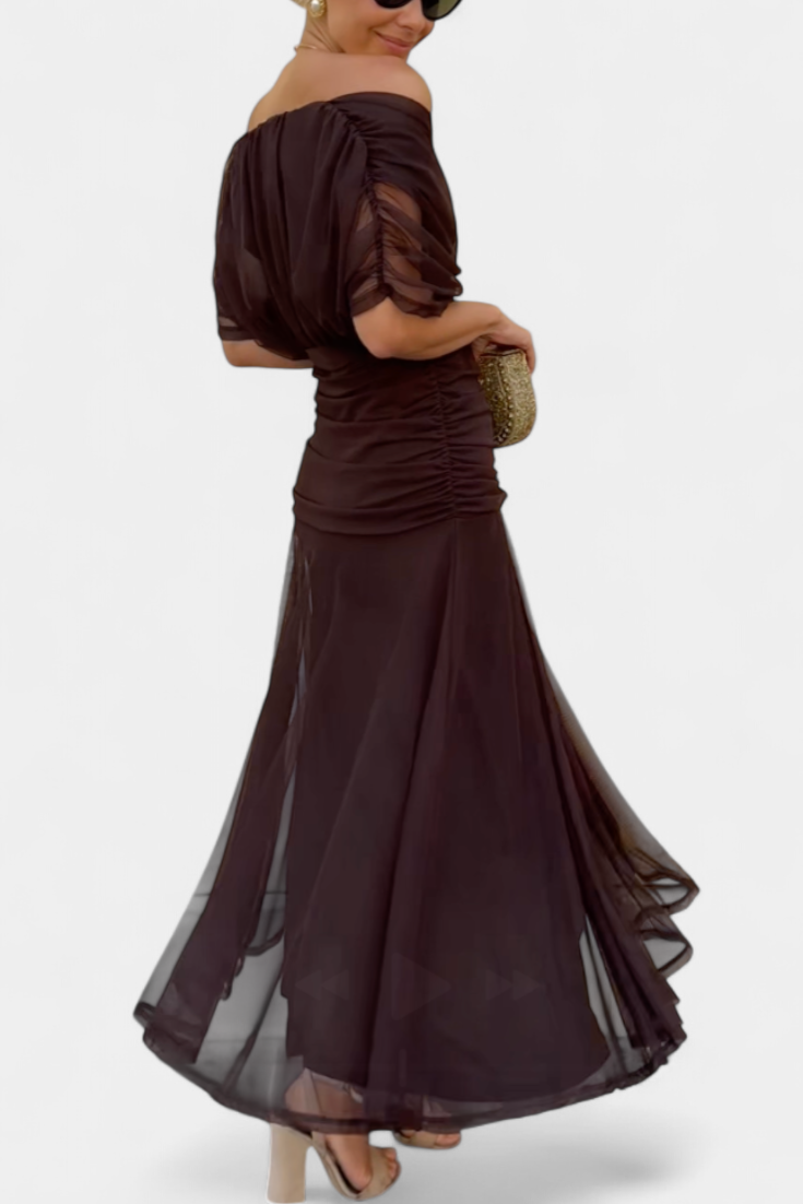 Alondra™ | Robe Longue Florale avec Décolleté en V
