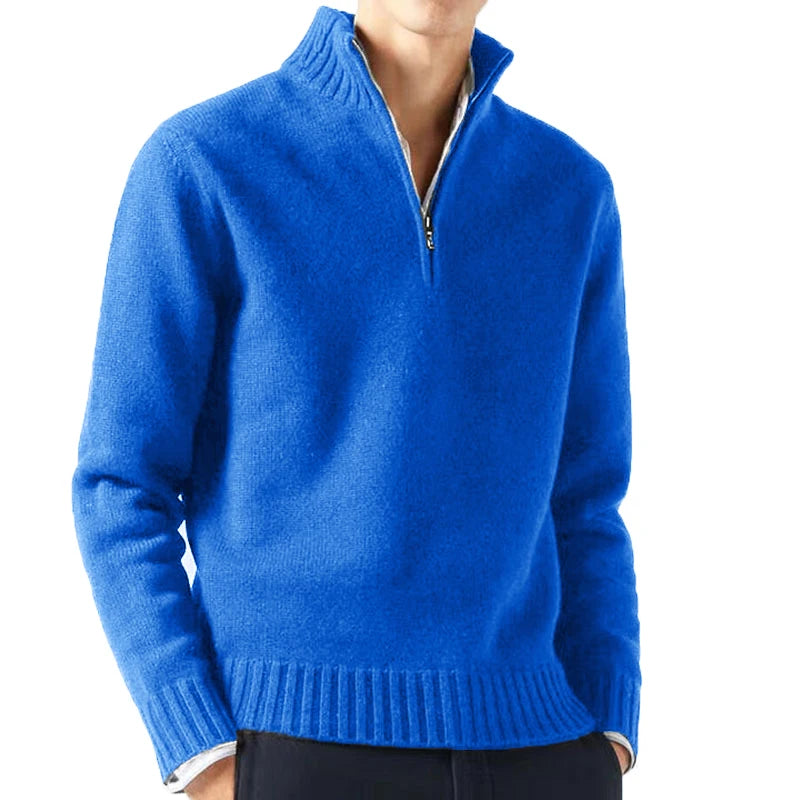 Automne hommes col roulé chandails tricots pulls couleur unie à manches longues pull mâle décontracté quotidien manteaux chauds