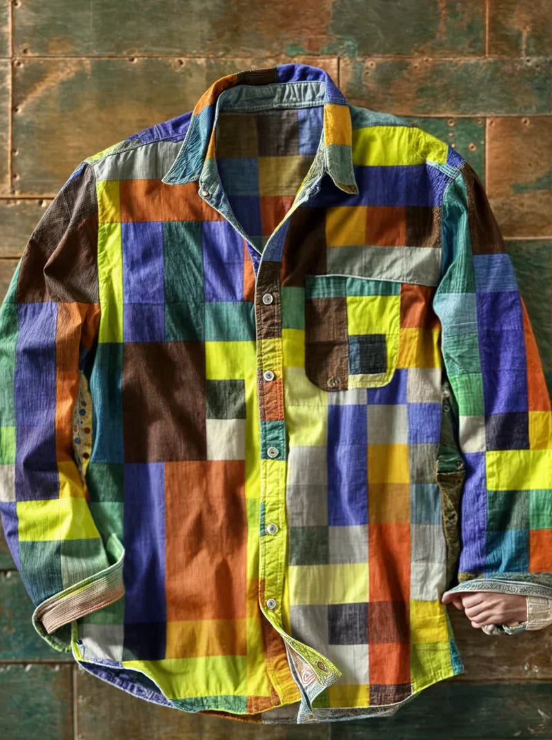 VALMONT PARIS™| CHEMISE MOSAÏQUE SIGNATURE