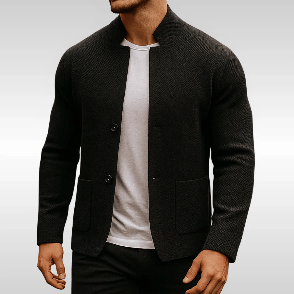 VALMONT PARIS | GILET EN MAILLE TEXTURÉE