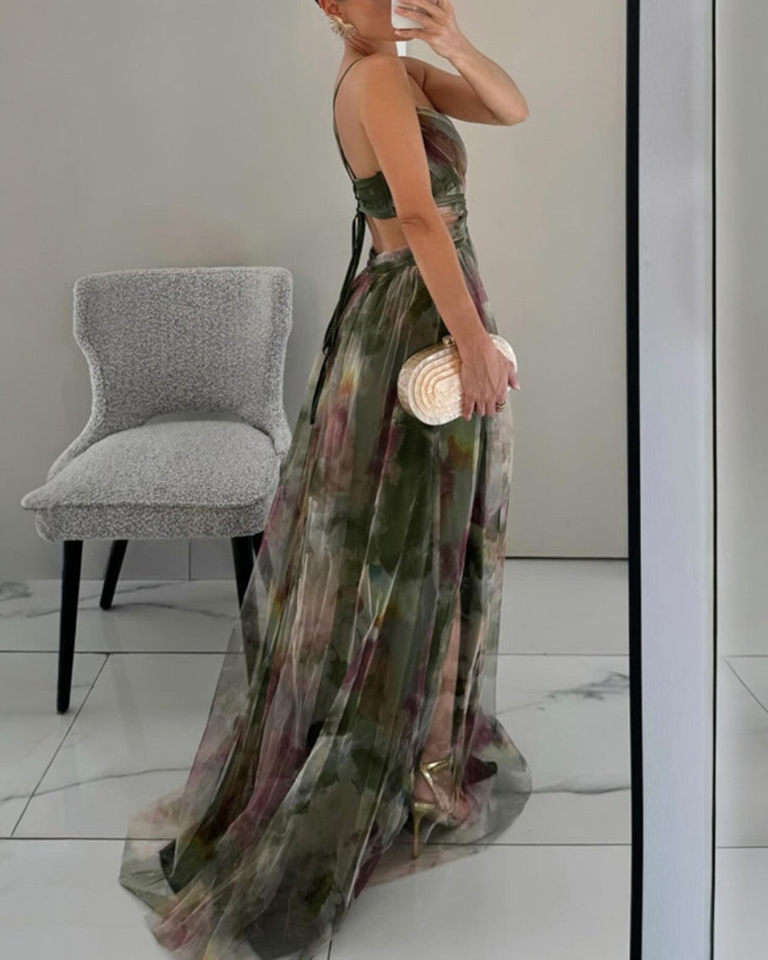 VALMONTPARIS | Robe Maxi Élégance Florale (ÉDITION LIMITÉE!)