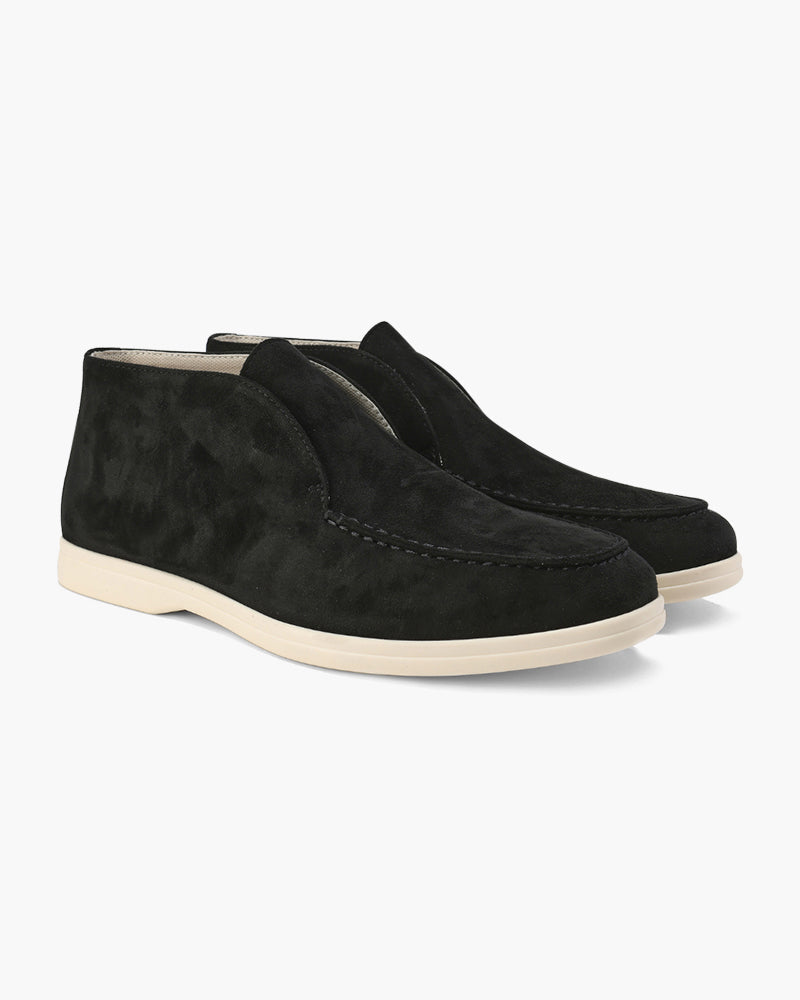 ValmontParis ™ |  Mocassins hauts en daim