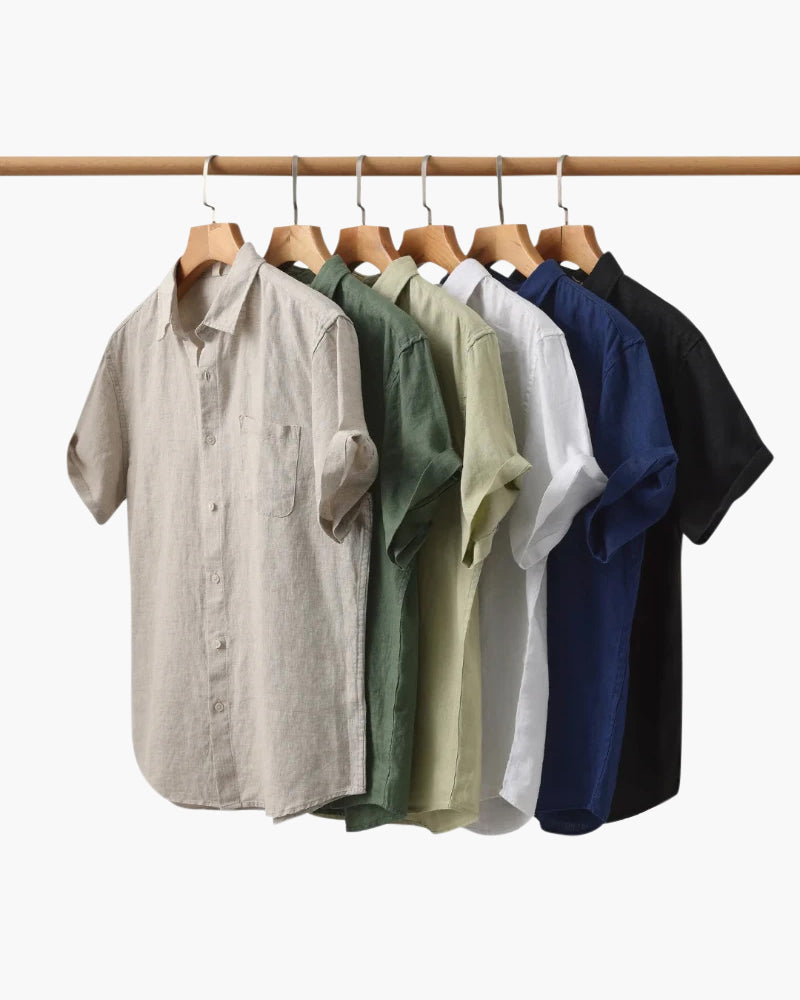 ValmontParis ™ |  Linen Shirt (Shortsleeve)