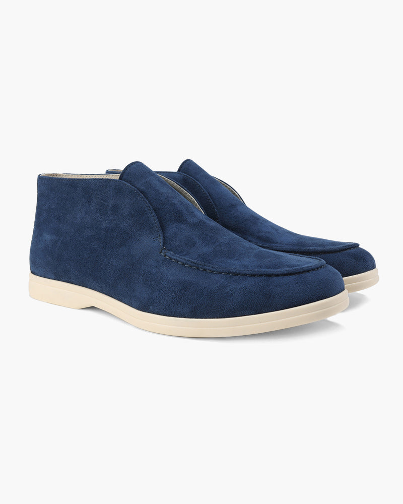 ValmontParis ™ |  Mocassins hauts en daim