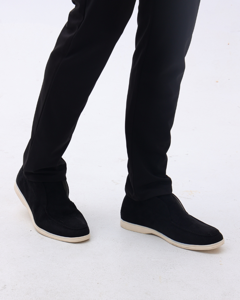 ValmontParis ™ |  Mocassins hauts en daim