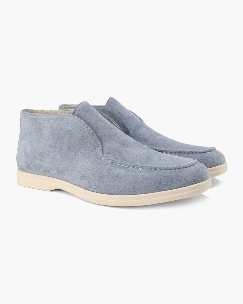 ValmontParis ™ |  Mocassins hauts en daim