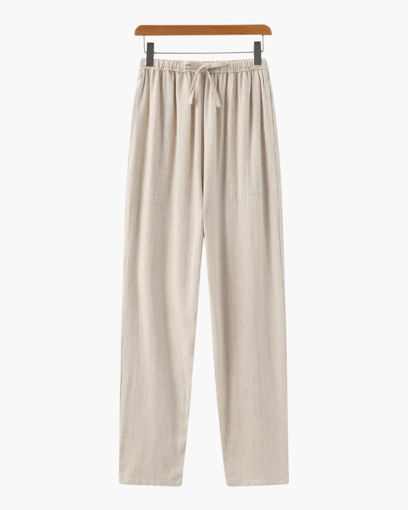 ValmontParis ™ | Pantalon en lin (Slim Fit)
