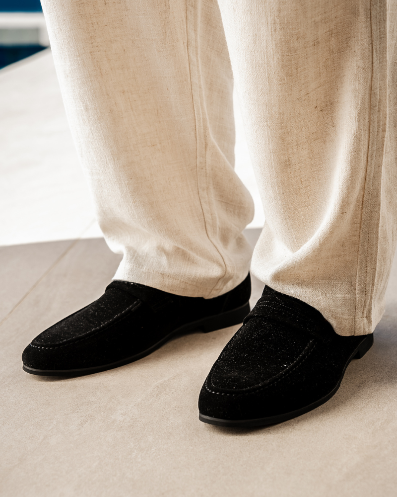 ValmontParis ™ | Mocassins "Penny" en daim