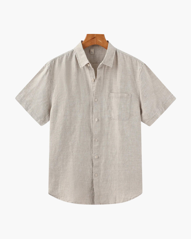 ValmontParis ™ |  Linen Shirt (Shortsleeve)