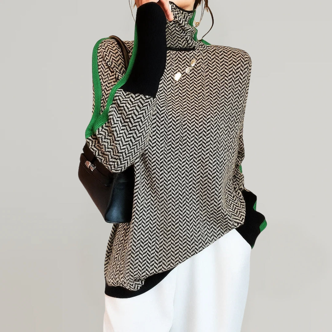 Martina | Pull Col Montant