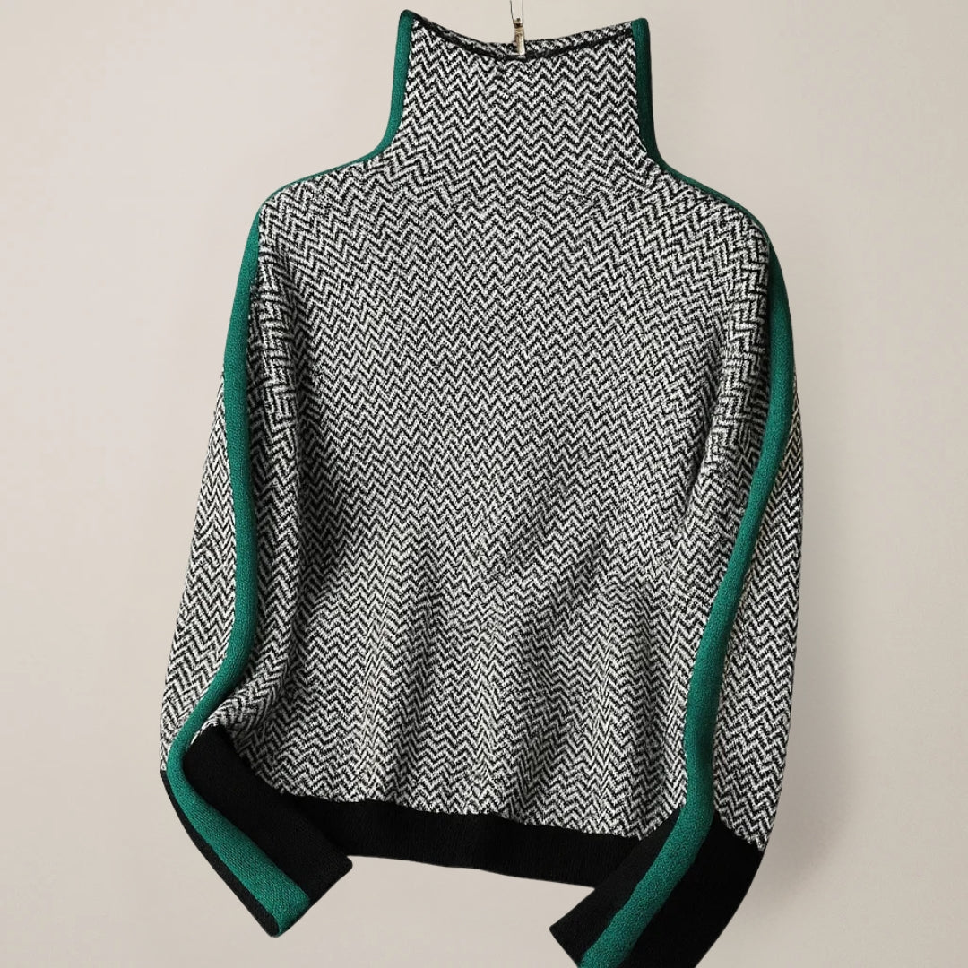 Martina | Pull Col Montant