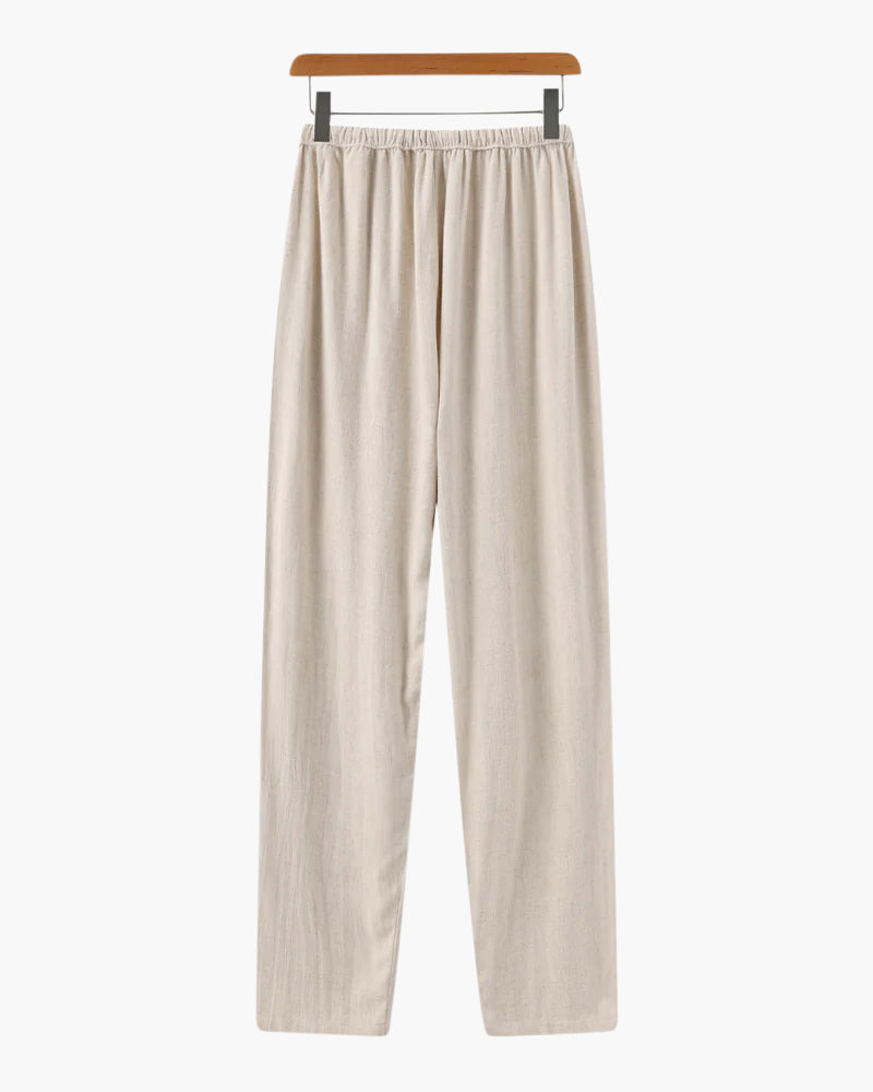 ValmontParis ™ | Pantalon en lin (Slim Fit)