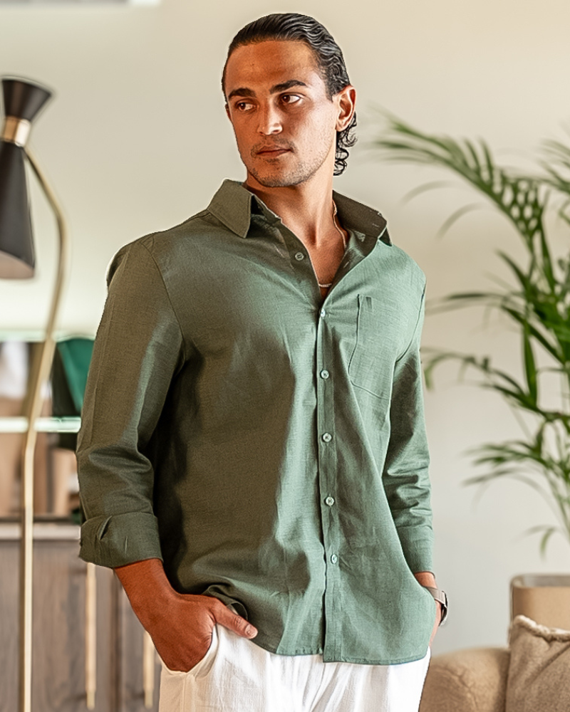 ValmontParis ™ | Chemise 100% lin