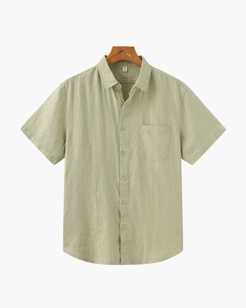ValmontParis ™ |  Linen Shirt (Shortsleeve)