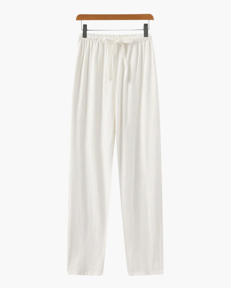 ValmontParis ™ | Pantalon en lin (Slim Fit)