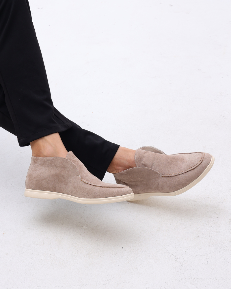 ValmontParis ™ |  Mocassins hauts en daim