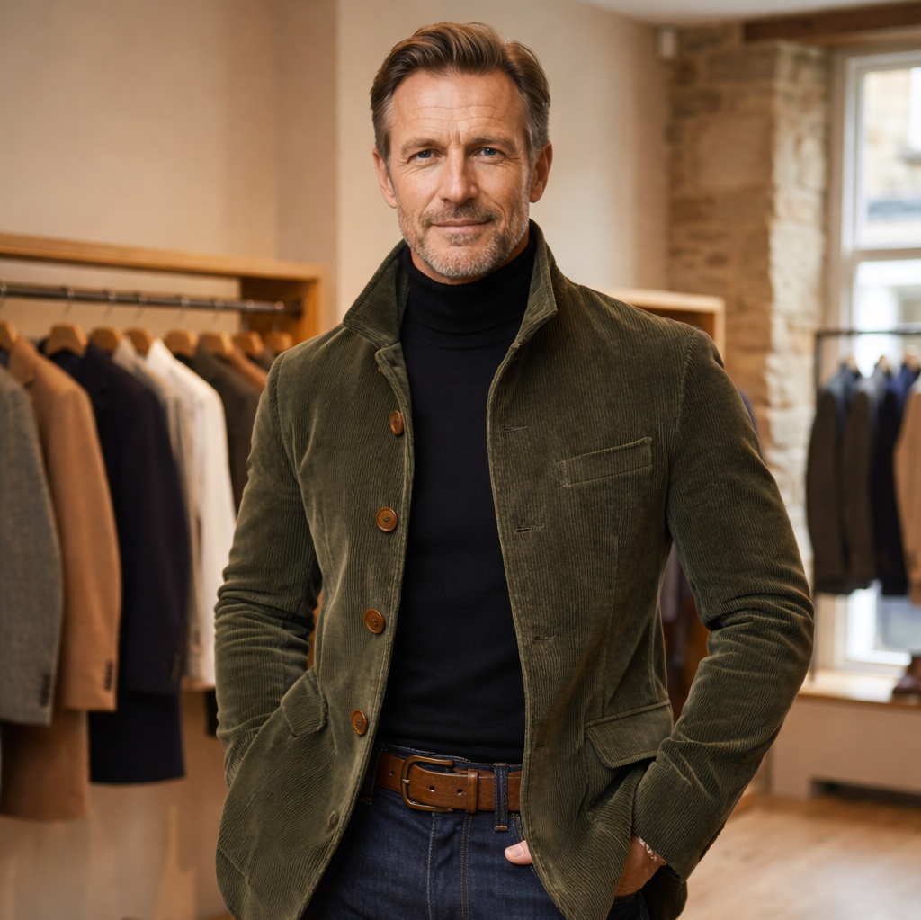 Carter™ | Veste élégante à l’esprit vintage pour homme