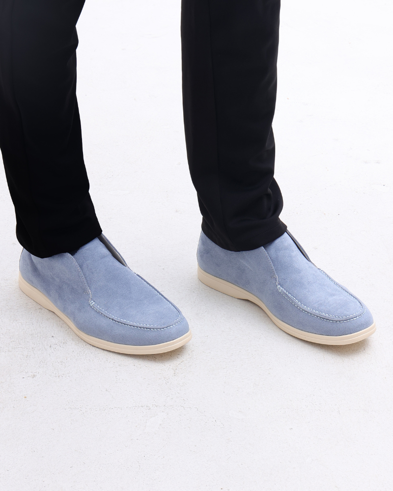 ValmontParis ™ |  Mocassins hauts en daim