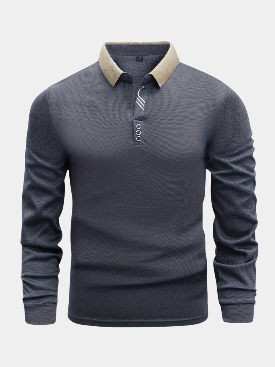 Valmont Paris™ | POLO MANCHES LONGUES POUR HOMME