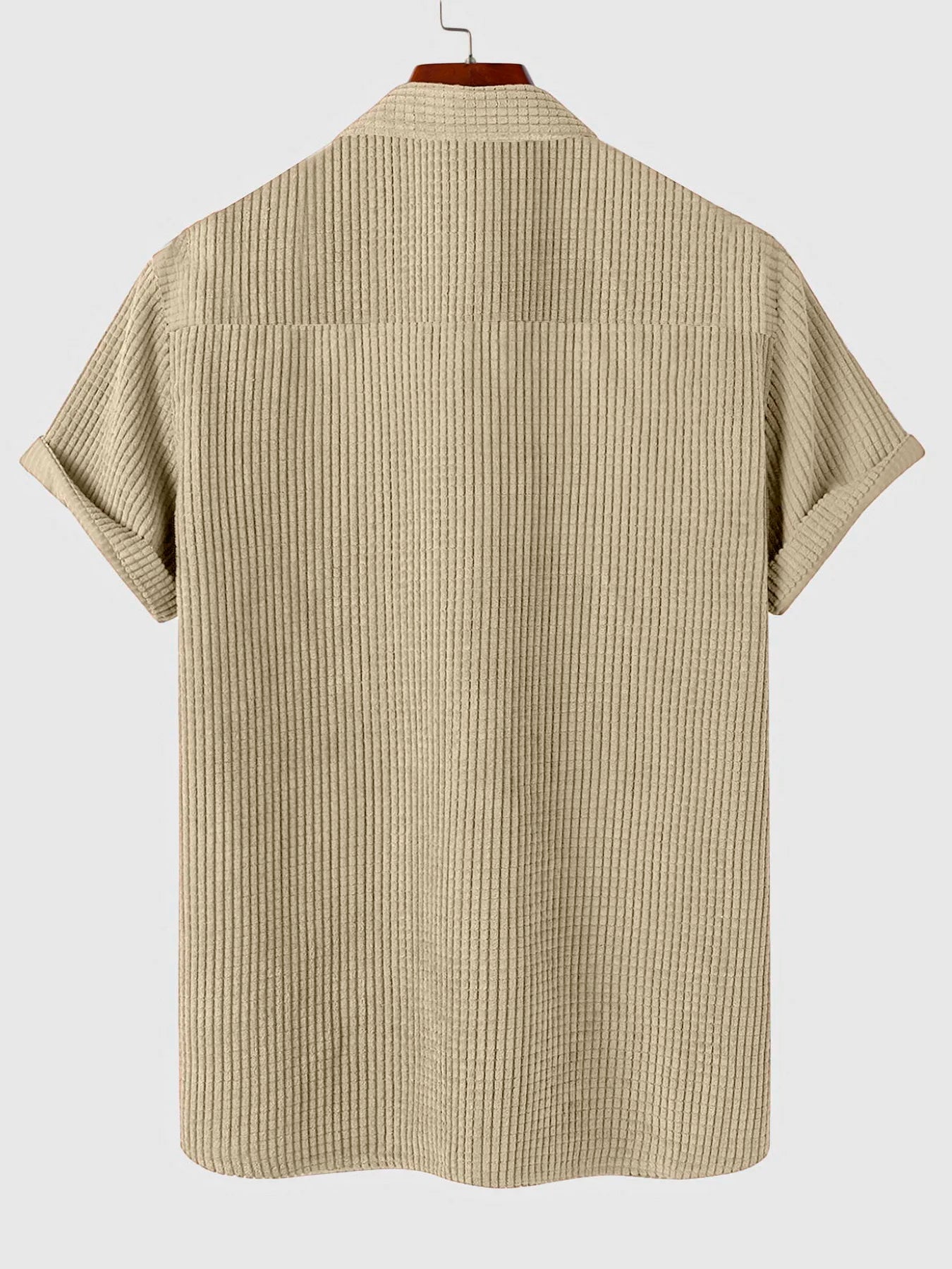 Men's Casual Short Sleeve Shirt Old Money Style - Leopold Shirt