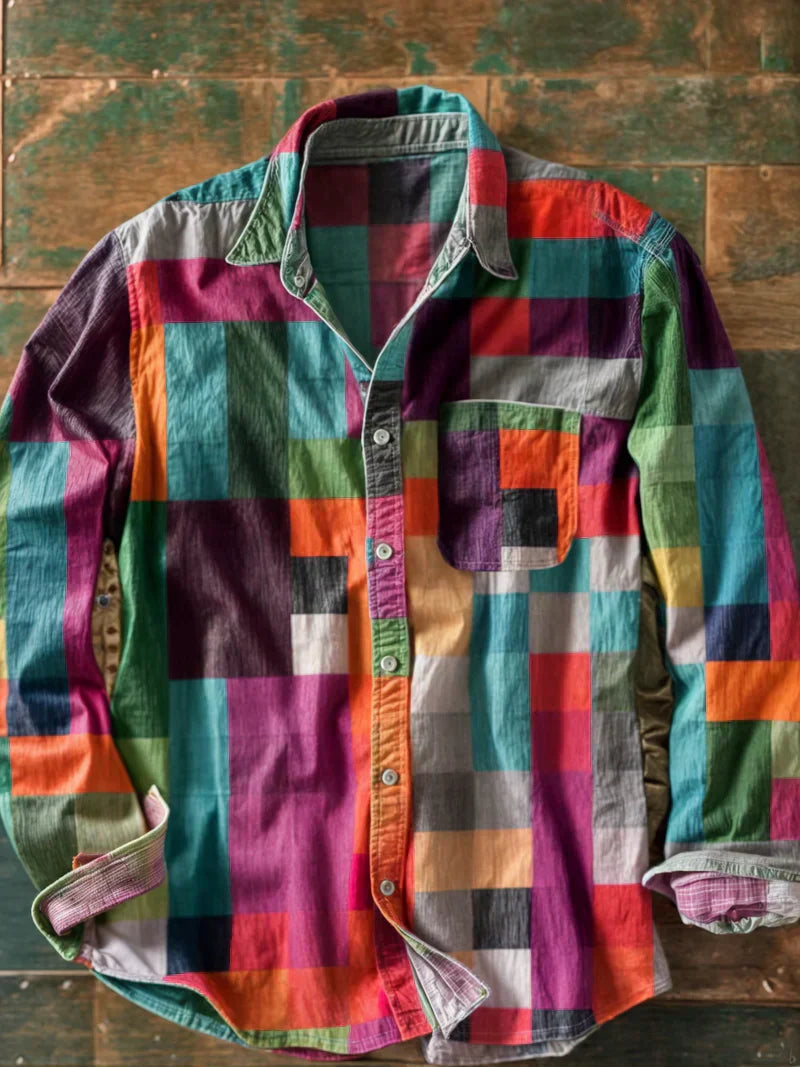 VALMONT PARIS™| CHEMISE MOSAÏQUE SIGNATURE