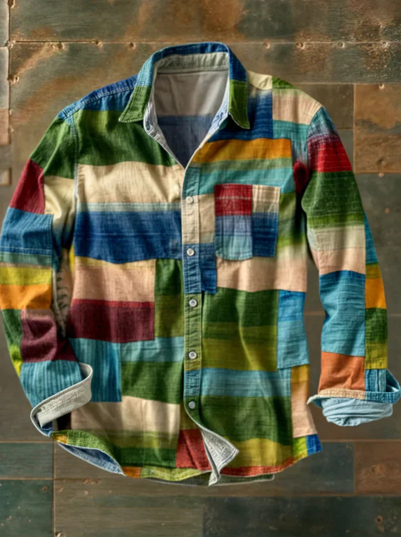 VALMONT PARIS™| CHEMISE MOSAÏQUE SIGNATURE