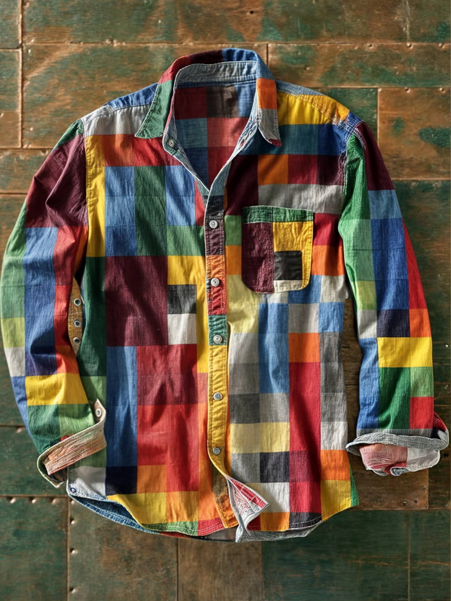 VALMONT PARIS™| CHEMISE MOSAÏQUE SIGNATURE